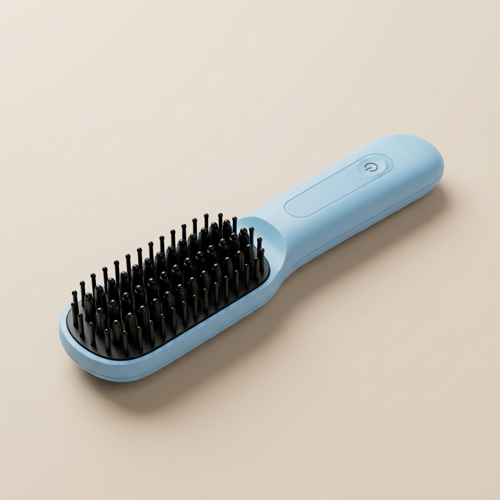 Brosse lissante sans fil rechargeable – Écran LED