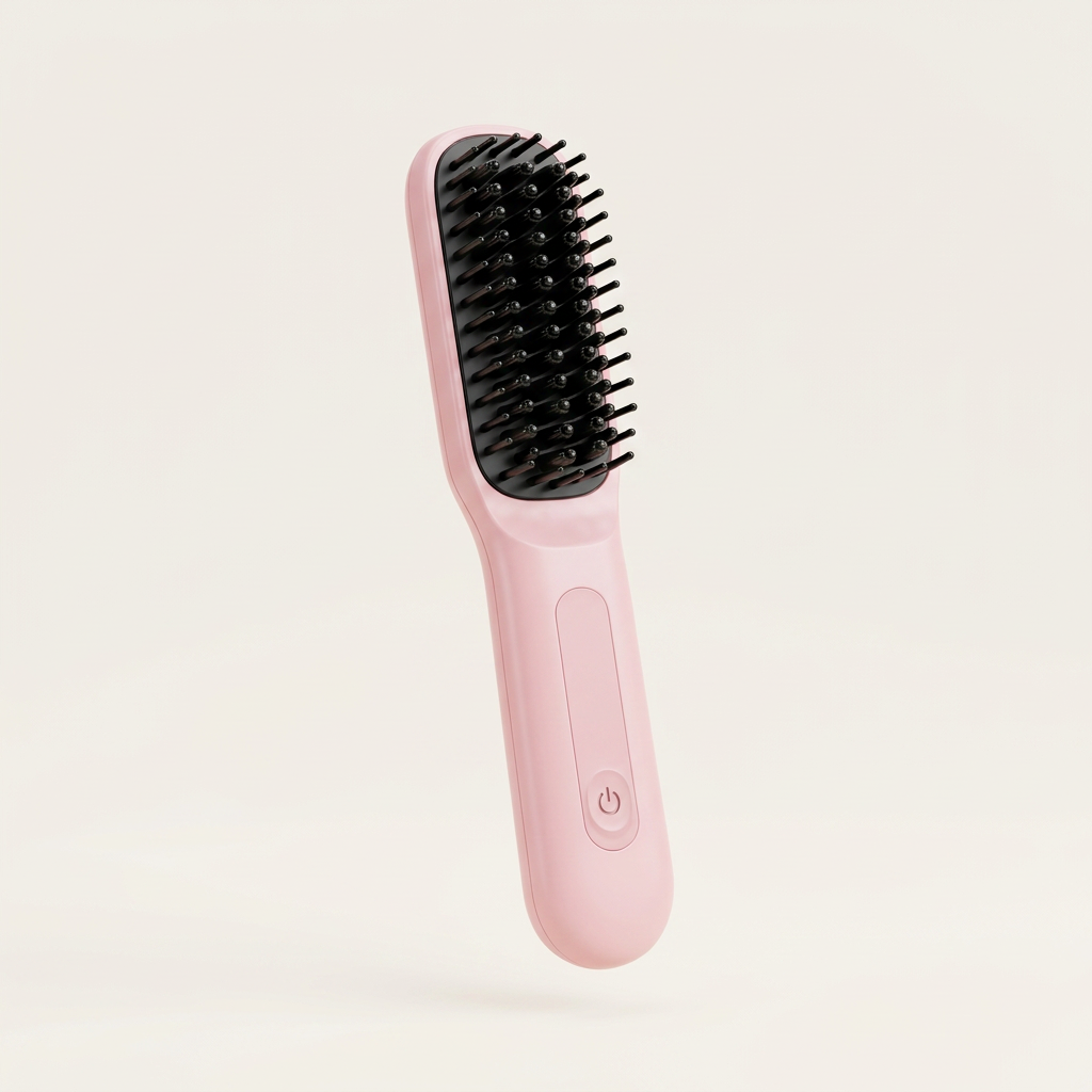 Brosse lissante sans fil rechargeable – Écran LED